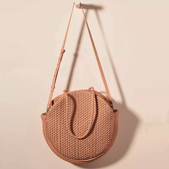 HTF Anthropologie Alison Woven Tote Bag - Picture 1 of 3